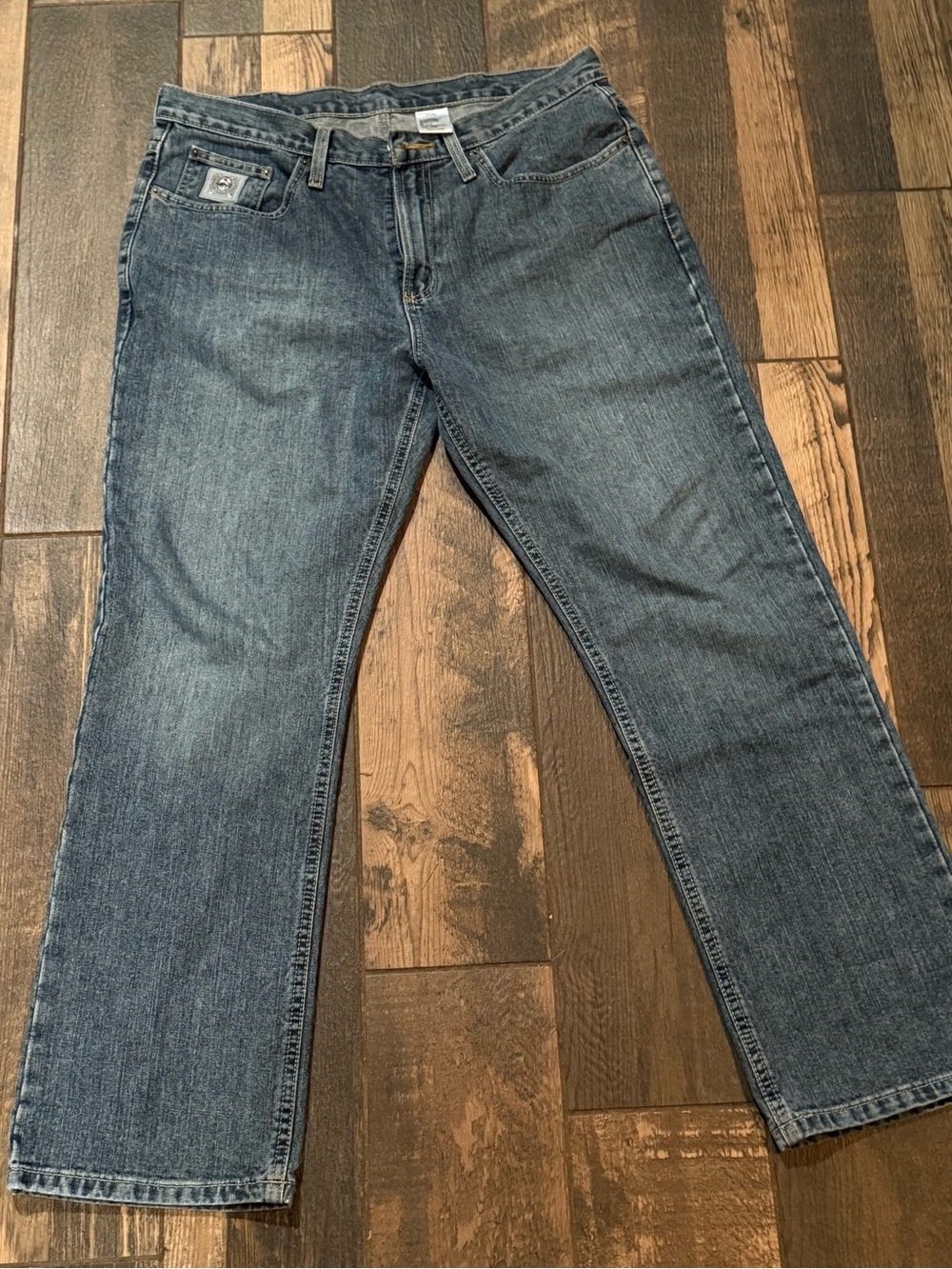 Cinch Men's Classic Straight Blue Jeans